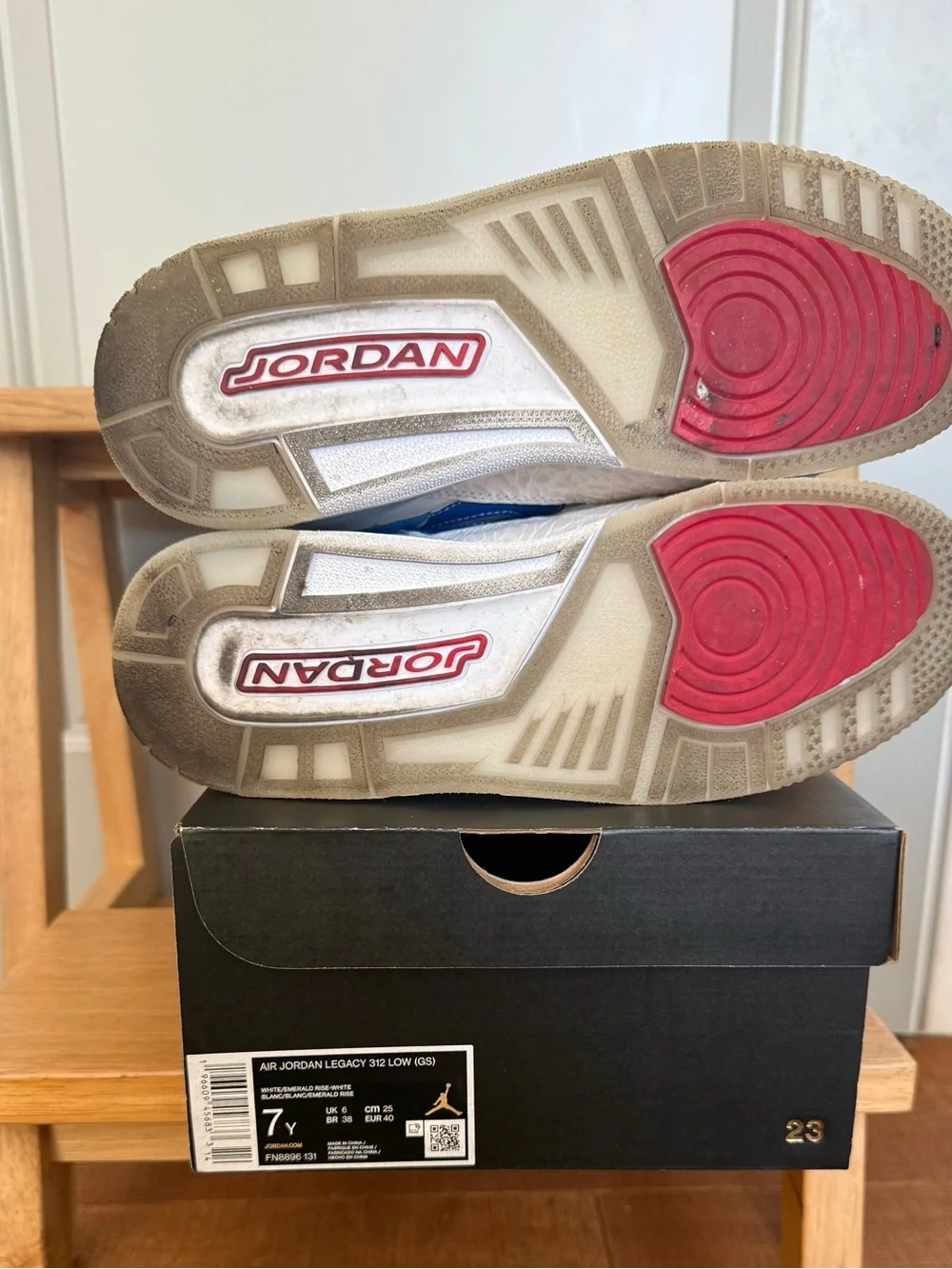 Nike Big Kids' Size 7 Air Jordan Legacy 312 Low
